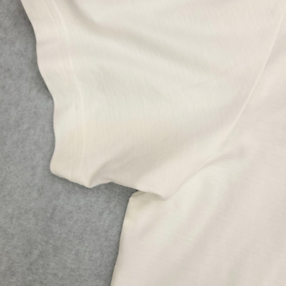 TravisMathew Polo Shirt Mens XL White Gray Dismal River Golf Pima Cotton Stretch - Picture 16 of 16